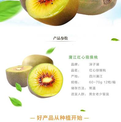 【郵樂溆浦館】蒲江紅心獼猴桃奇異果當(dāng)季新鮮水果現(xiàn)摘現(xiàn)發(fā)壞果包賠12粒裝單果60-70克