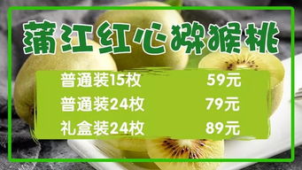 網紅爆款紅心獼猴桃，甜蜜實惠的成都風味